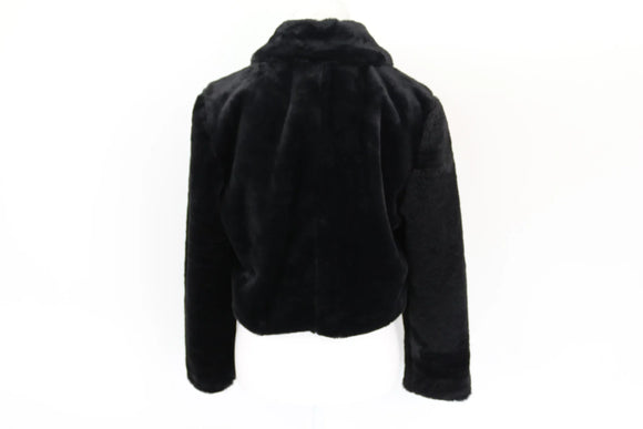Truworths black fur bolero - 3/4 sleeve