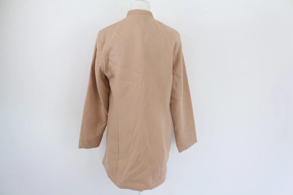 Truworths mandarin collar coat