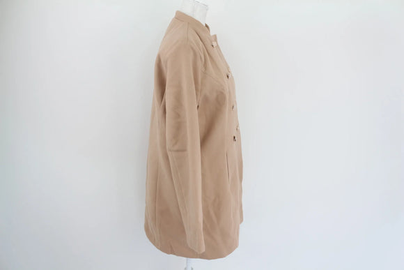Truworths mandarin collar coat