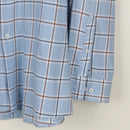 J-Crew blue plaid shirt - 46-3