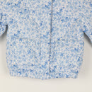 Dunnes blue floral puffer jacket - 4-5Y-4