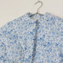 Dunnes blue floral puffer jacket - 4-5Y-2
