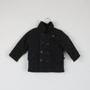 George Charcoal Melton Coat-1