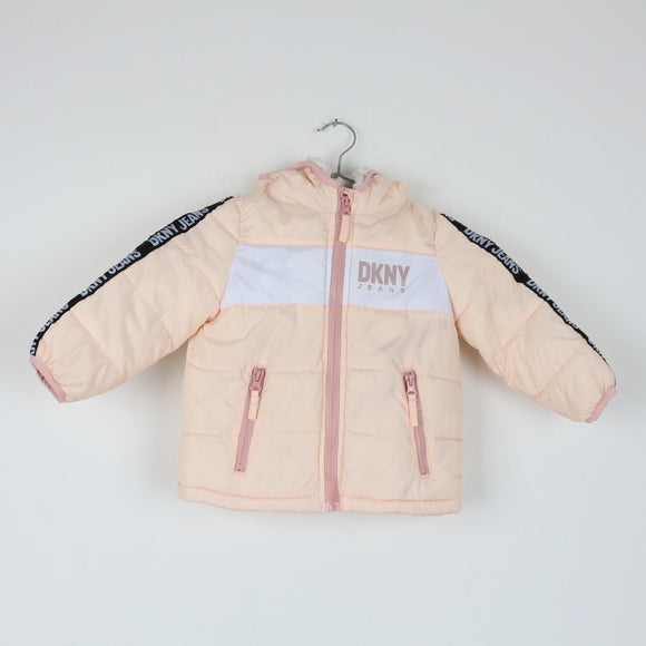 DKNY Baby Pink Puffer Jacket (2 Years)