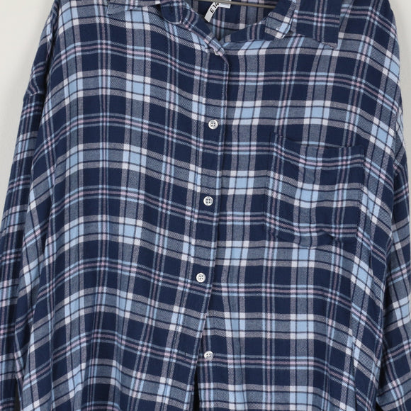 Cotton On Body Sleepwear Flannel Shirt (XL)