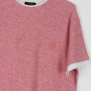 Zara Red & White Knitted T-Shirt (L)-3