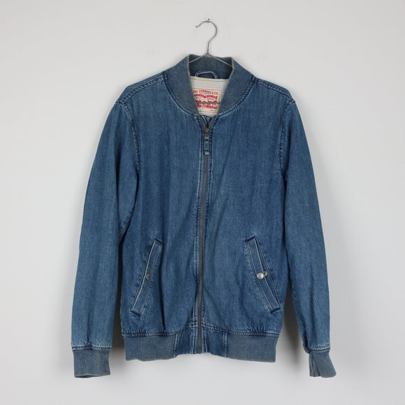 Levi's Denim Bomber Jacket (S)