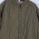George Olive Green Quilted Puffer Jacket (L)-2