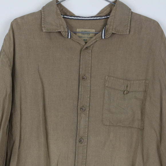 Globe Trotter Khaki Shirt (XL)