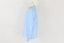Pastel blue long sleeve fitted shirt - XL-3
