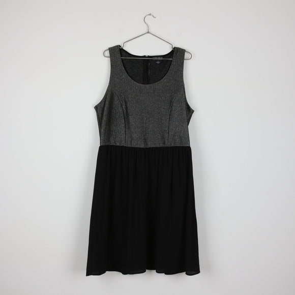 Forever 21 Black Sparkly Dress (3XL)