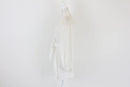 Cream bell sleeve wrap dress - M-2