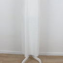 White Crochet Knit Strapless Bodycon Maxi Dress – Size M-4