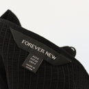 Forever New Black Mini Dress – Size 8-2