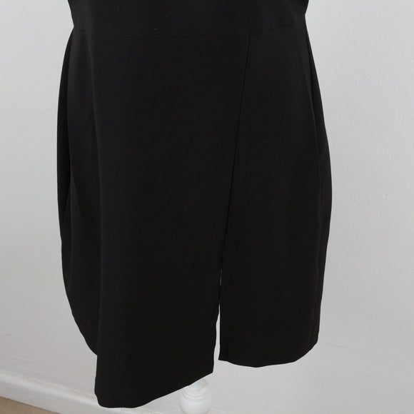 Foschini Black Halter Neck Square-Cut Bodycon Playsuit – Size L