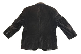 Velvet pinstripe blazer - XL - 0