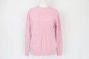 COTTON ON baby pink cableknit jersey - XXS-1