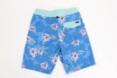 Quicksilver Highline swim shorts (blue and pink) - small sample cut-3
