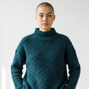Witchery Turquoise Poloneck Jersey | Size S | Pre-Loved-1