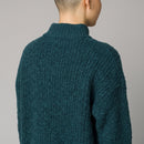 Witchery Turquoise Poloneck Jersey | Size S | Pre-Loved-3