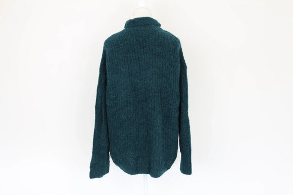 Witchery poloneck turquoise jersey - S