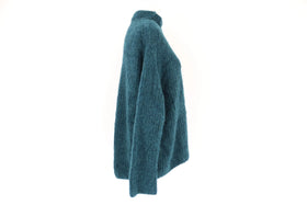 Witchery poloneck turquoise jersey - S - 0