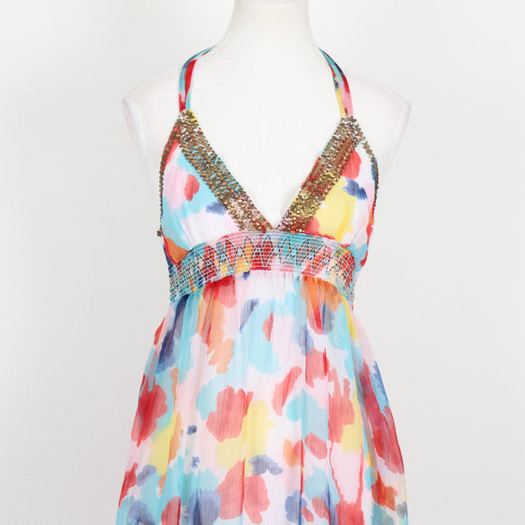 Beaded Beach Coverup | Thrift Find – Size S