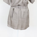 Mike & Chris Grey Mini Dress | Thrift Find – Size XS-3