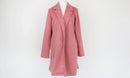 MRP brand new faux suede pink coat- M-1