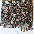Woolworths Black & Floral Mini Dress | Thrift Find – Size 12-2