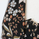 Woolworths Black & Floral Mini Dress | Thrift Find – Size 12-4