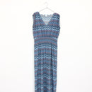 Contempo Graphic Maxi Dress | Thrift Find – Size 12-5