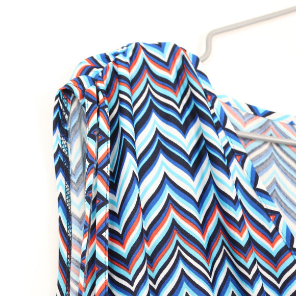 Contempo Graphic Maxi Dress | Thrift Find – Size 12
