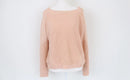 Pink scoopneck jersey - L-4