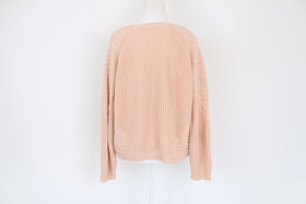 Pink scoopneck jersey - L - 0