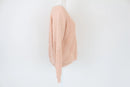 Pink scoopneck jersey - L-1