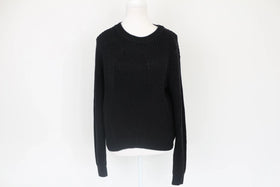 H&M classic black jersey - S