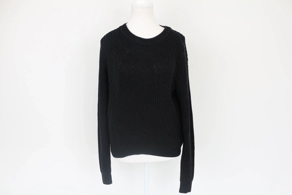 H&M classic black jersey - S