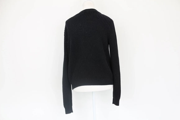 H&M classic black jersey - S