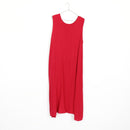 Red Flowy A-Line Dress | Thrift Find – Size L-1