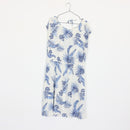 White & Blue Mini Dress | Thrift Find – Size XL-1
