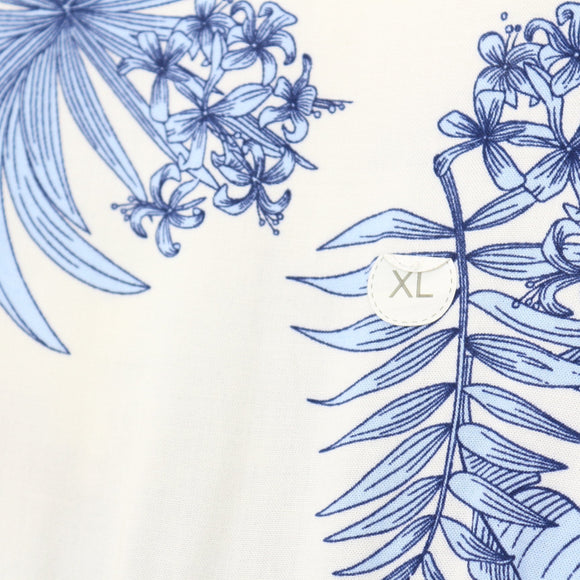 White & Blue Mini Dress | Thrift Find – Size XL