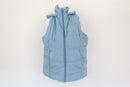 REAL basics baby blue puffer body warmer - 3XL-1