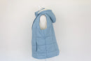 REAL basics baby blue puffer body warmer - 3XL-2