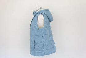 REAL basics baby blue puffer body warmer - 3XL - 0