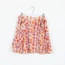 Purple & Orange Mini Wrap Skirt | Thrift Find – Size XL-1