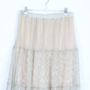 Gold Sparkly Sequin Skirt | Thrift Find – Size 10-2