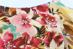 Forever New yellow tropical playsuit - 10 - 0