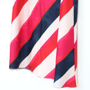 Striped Satin Midi Skirt | Thrift Find – Size M-3