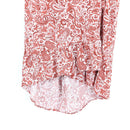 Red & Pink Paisley Wrap Skirt | Thrift Find – Size 32-3